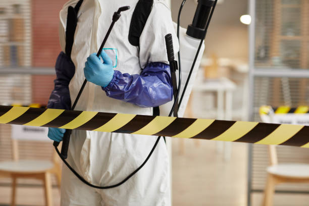 Professional Biohazard technician working in Florham Park, NJ